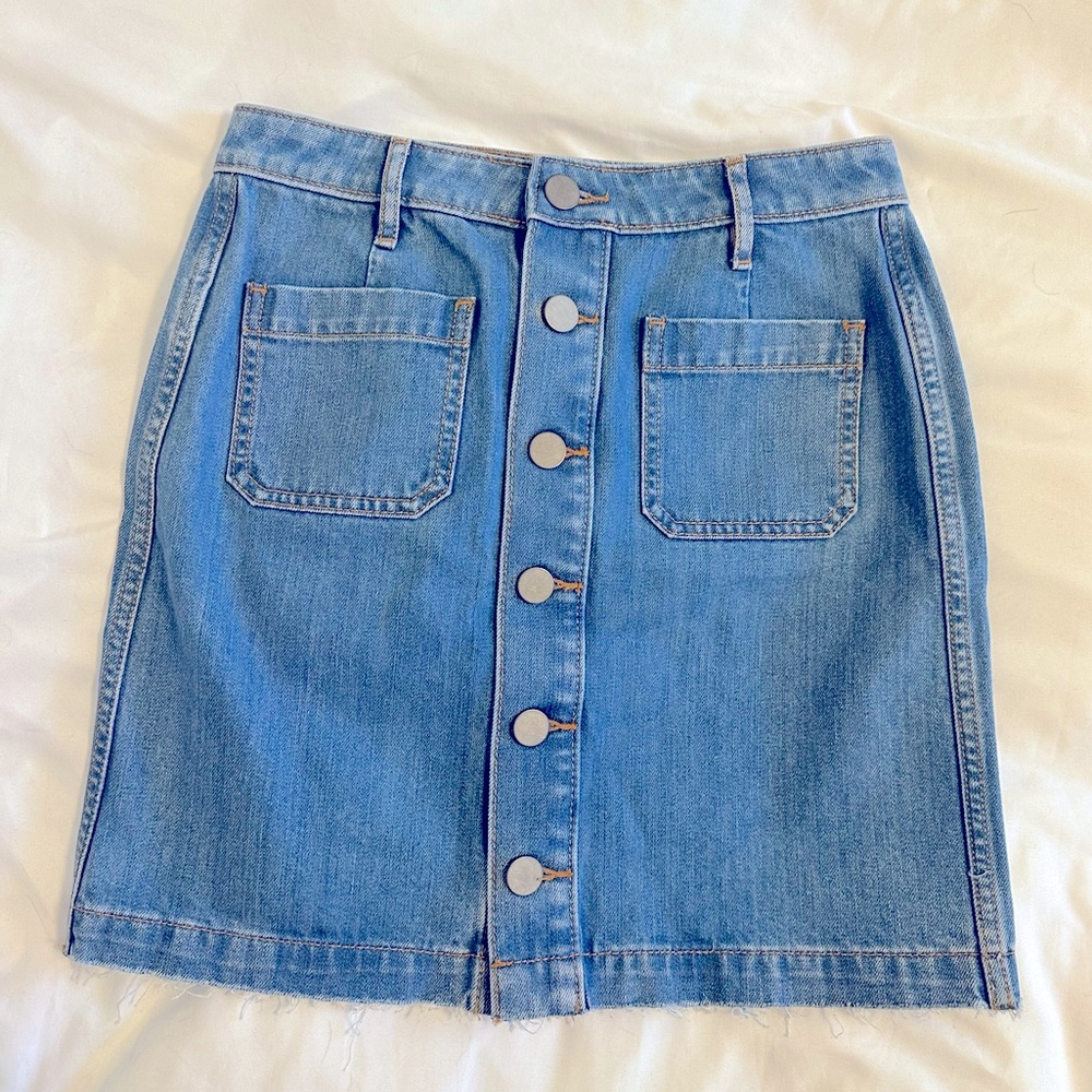 LOFT Denim Skirt / 0P